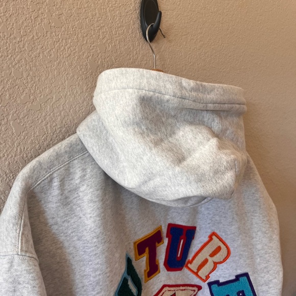 The Couture Club Multi-Badge Chenille Cotton-Blend Hoodie - Picture 6 of 12